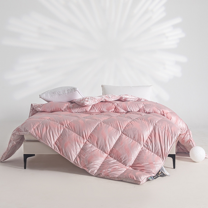 91家纺网 家纺一手货源 找家纺 （总）御眠纺羽绒被壳 2025新款高端贡缎提花单层羽绒被壳