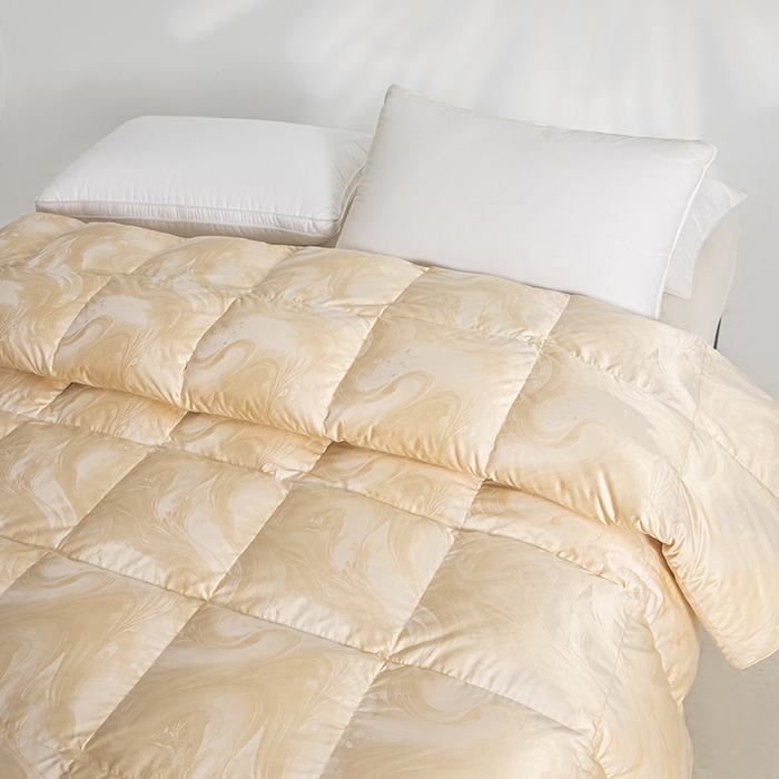 91家纺网 家纺一手货源 找家纺 （总）御眠纺羽绒被壳 2025新款高端贡缎提花单层羽绒被壳