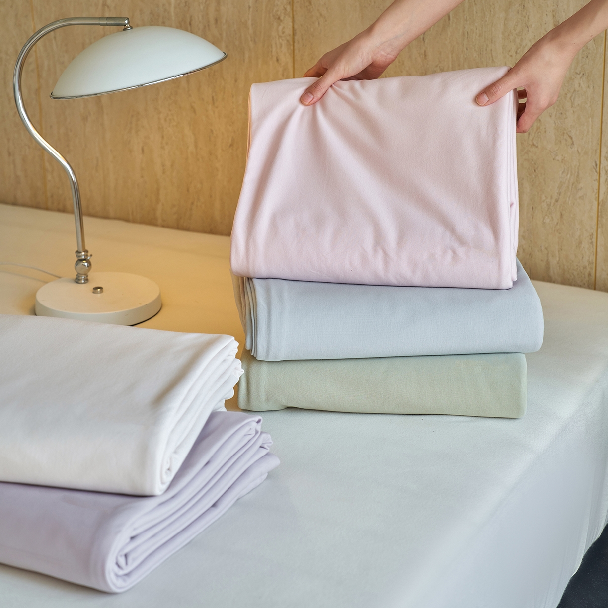 91家纺网 家纺一手货源 找家纺 （总）丽笙被芯 2025新款亲肤舒适阿瓦提针织全棉纯棉被套单品被套单件被套