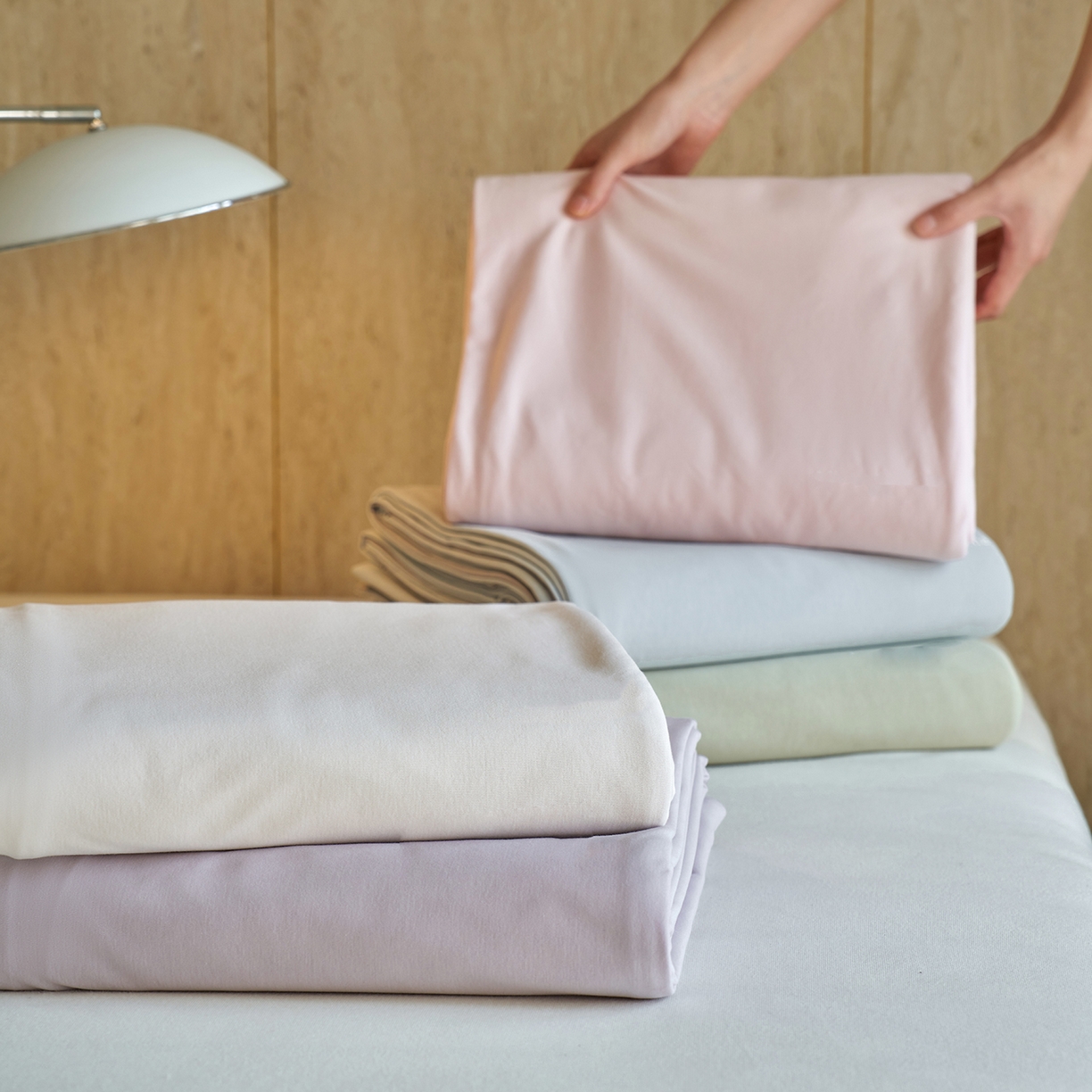 91家纺网 家纺一手货源 找家纺 丽笙被芯 2025新款亲肤舒适阿瓦提针织全棉纯棉被套单品被套单件被套 组合图仅供展示不可下单