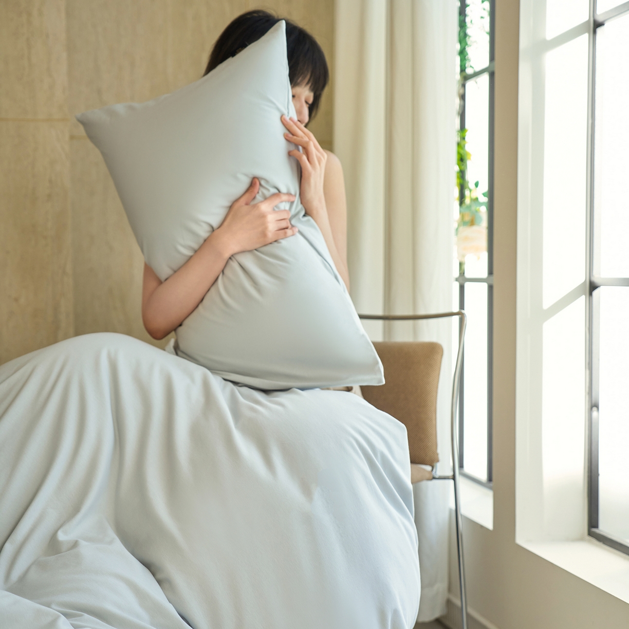 91家纺网 家纺一手货源 找家纺 丽笙被芯 2025新款亲肤舒适阿瓦提针织全棉纯棉被套单品被套单件被套 复古蓝