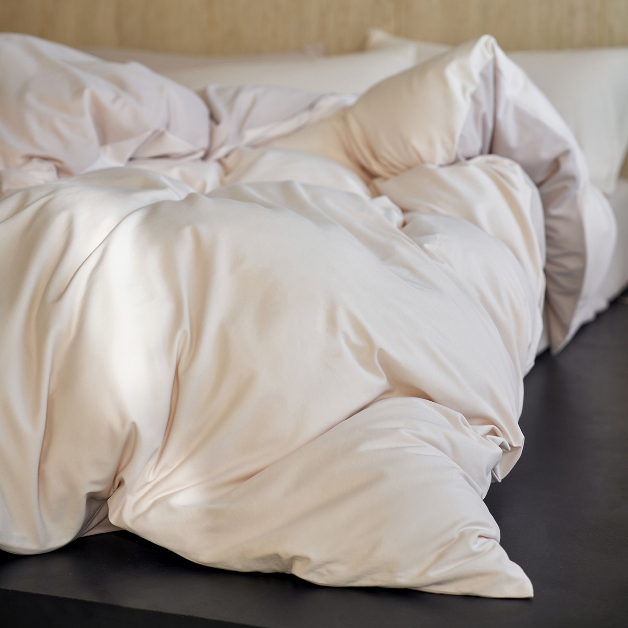 91家纺网 家纺一手货源 找家纺 丽笙被芯 2025新款亲肤舒适阿瓦提针织全棉纯棉被套单品被套单件被套 透明黄