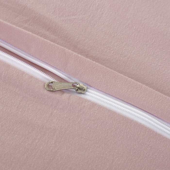 91家纺网 家纺一手货源 找家纺 OL家纺 2025新款全棉磨毛刺绣床盖夹棉四件套-胜利之花系列 胜利之花-肉桂粉