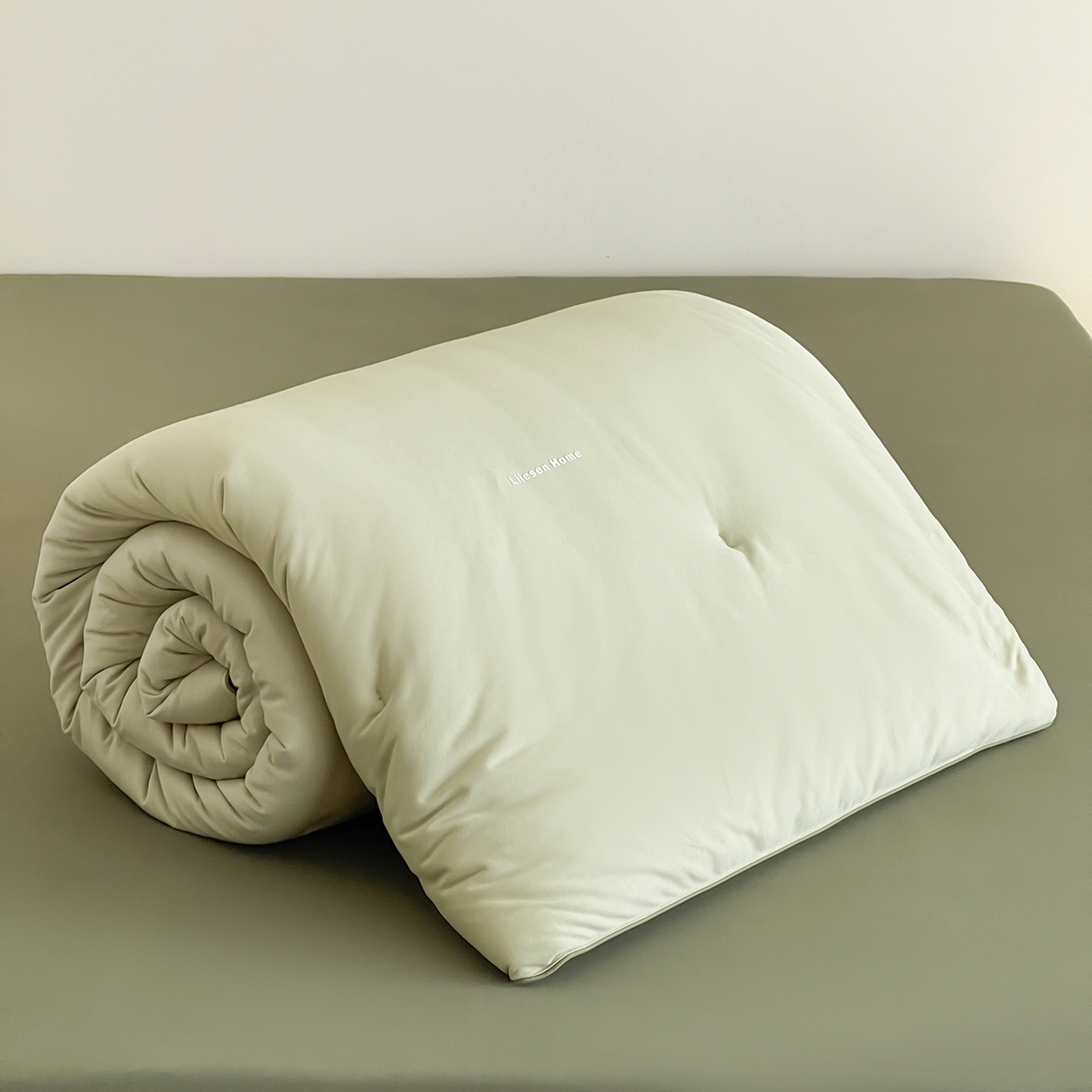 91家纺网 家纺一手货源 找家纺 （总）丽笙被芯 2025新款阿瓦提针织棉可水洗恒温四季被懒人被被子被芯