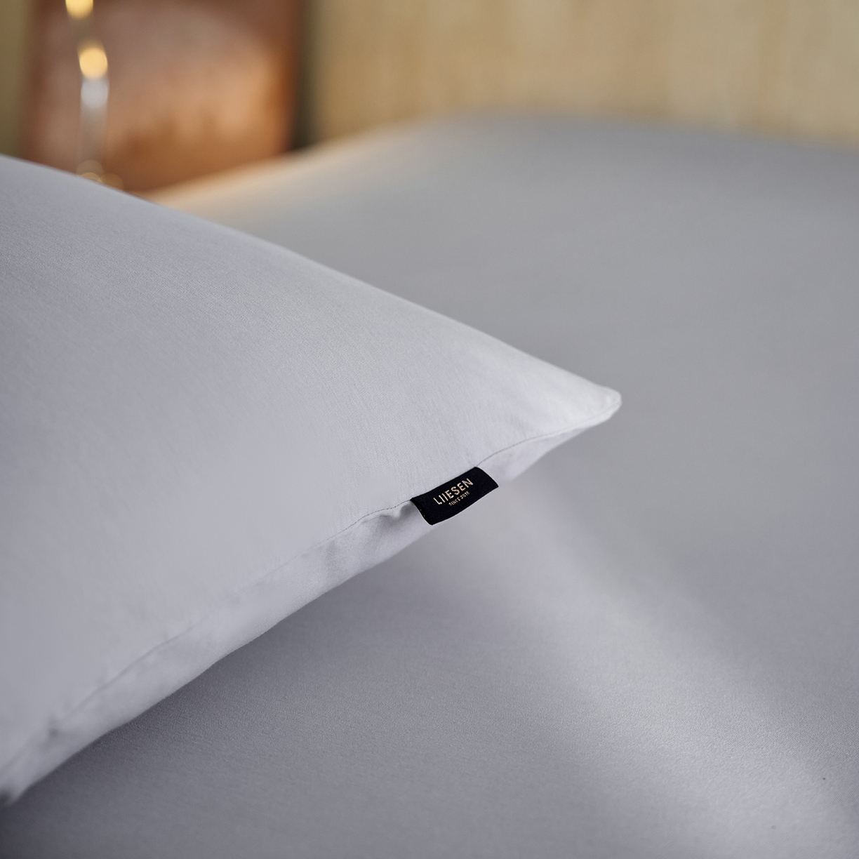 91家纺网 家纺一手货源 找家纺 丽笙被芯 2025新款亲肤舒适阿瓦提针织全棉纯棉枕套单品枕套单件枕套 清爽灰