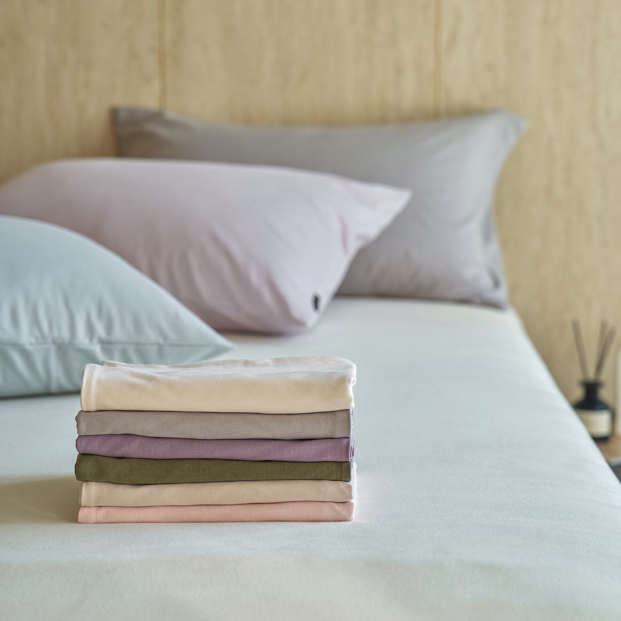 91家纺网 家纺一手货源 找家纺 （总）丽笙被芯 2025新款亲肤舒适阿瓦提针织全棉纯棉枕套单品枕套单件枕套