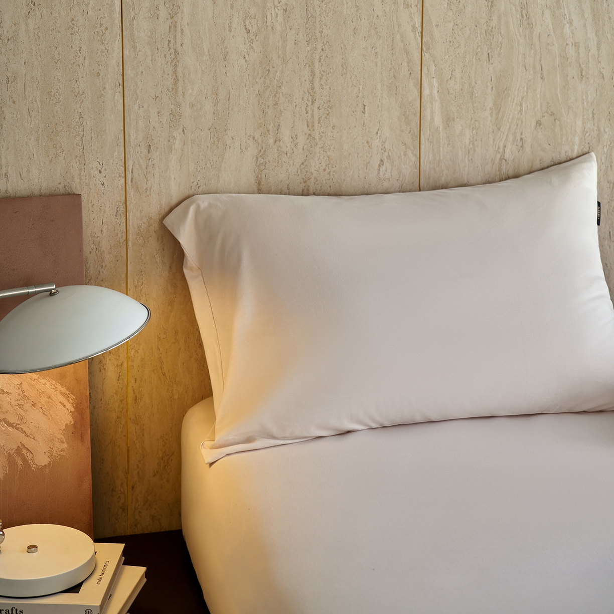 91家纺网 家纺一手货源 找家纺 （总）丽笙被芯 2025新款亲肤舒适阿瓦提针织全棉纯棉枕套单品枕套单件枕套