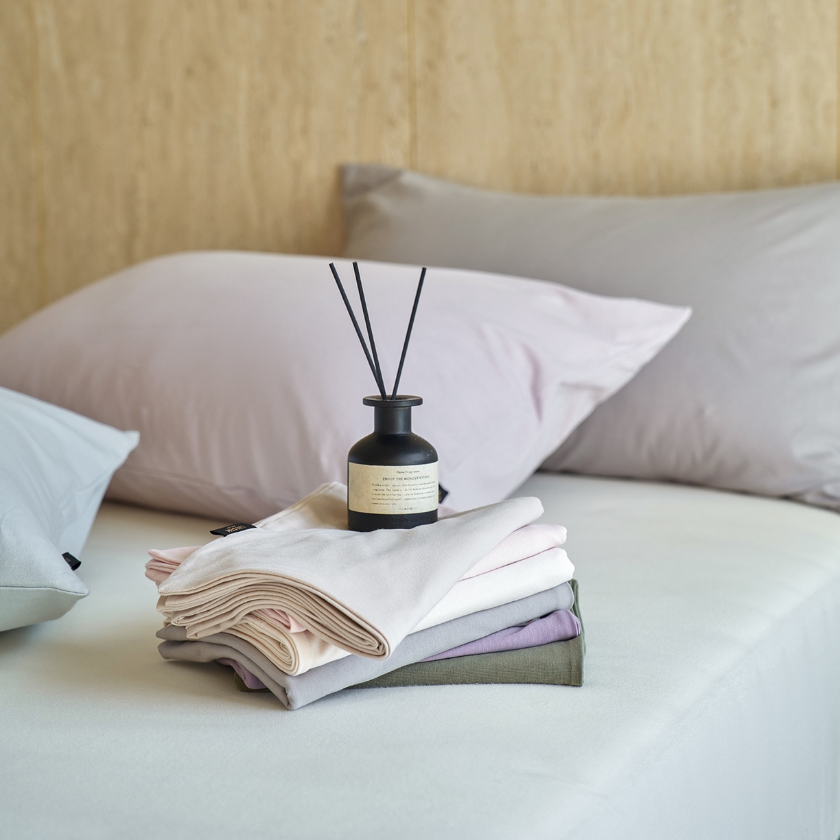 91家纺网 家纺一手货源 找家纺 丽笙被芯 2025新款亲肤舒适阿瓦提针织全棉纯棉枕套单品枕套单件枕套 组合图仅供展示不可下单