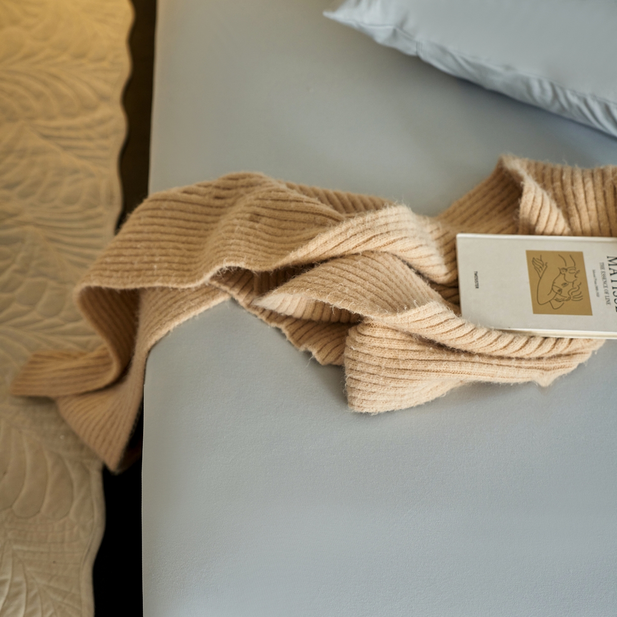 91家纺网 家纺一手货源 找家纺 丽笙被芯 2025新款亲肤舒适阿瓦提针织全棉纯棉床笠单品床笠单件床笠 复古蓝