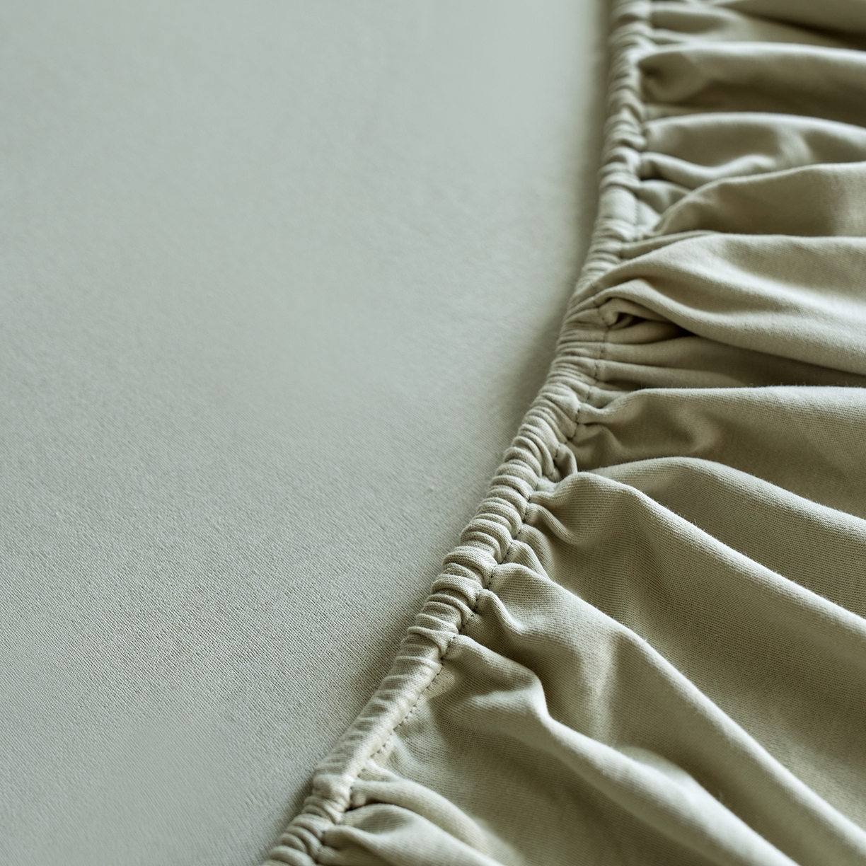 91家纺网 家纺一手货源 找家纺 丽笙被芯 2025新款亲肤舒适阿瓦提针织全棉纯棉床笠单品床笠单件床笠 春水绿