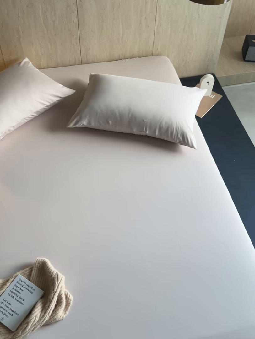 91家纺网 家纺一手货源 找家纺 丽笙被芯 2025新款亲肤舒适阿瓦提针织全棉纯棉床笠单品床笠单件床笠 艾草紫