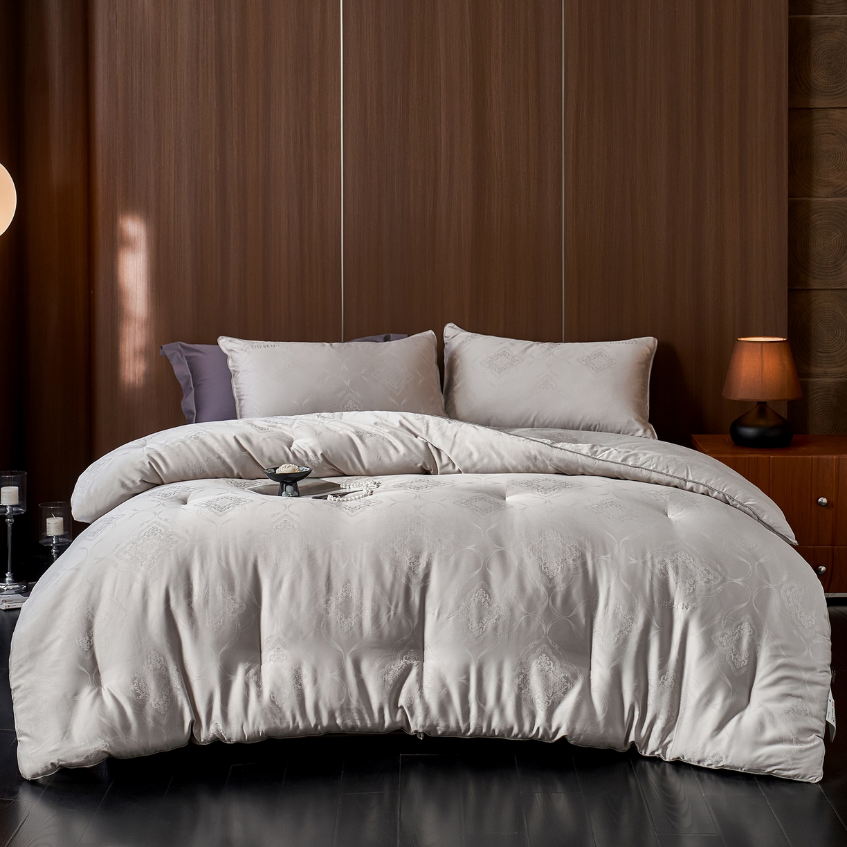 91家纺网 家纺一手货源 找家纺 （总）丽笙被芯 2025新款奥布里石墨烯自发热科技被被子被芯