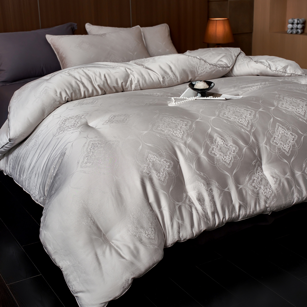 91家纺网 家纺一手货源 找家纺 （总）丽笙被芯 2025新款奥布里石墨烯自发热科技被被子被芯