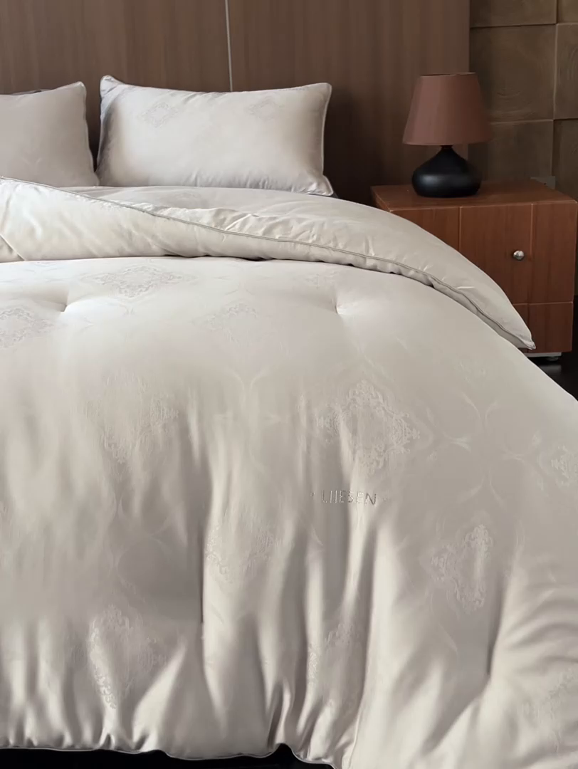 91家纺网 家纺一手货源 找家纺 （总）丽笙被芯 2025新款奥布里石墨烯自发热科技被被子被芯