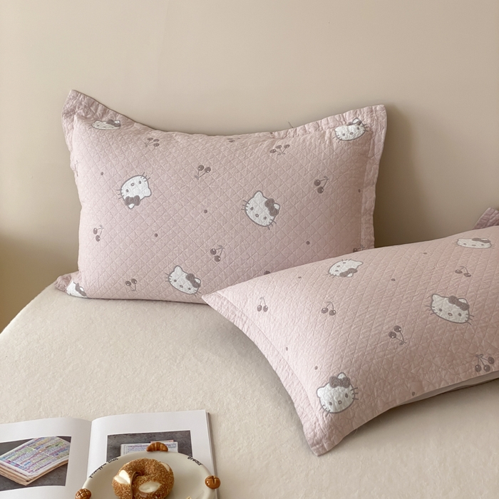 91家纺网 家纺一手货源 找家纺 （总）麻依 2025新款安心棉纱布枕套全棉四层纱布枕套