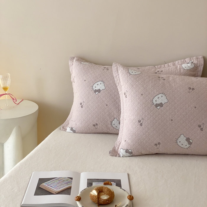 91家纺网 家纺一手货源 找家纺 （总）麻依 2025新款安心棉纱布枕套全棉四层纱布枕套