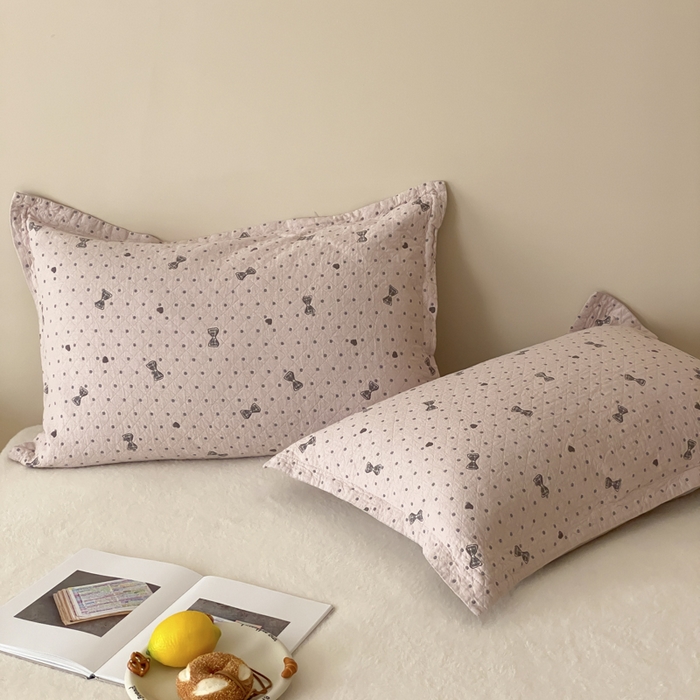 91家纺网 家纺一手货源 找家纺 （总）麻依 2025新款安心棉纱布枕套全棉四层纱布枕套