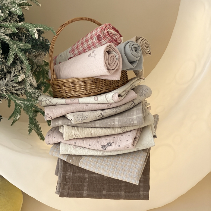 91家纺网 家纺一手货源 找家纺 （总）麻依 2025新款安心棉纱布枕套全棉四层纱布枕套