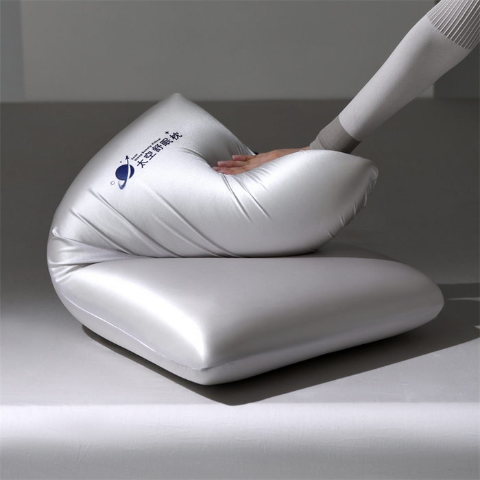 91家纺网 家纺一手货源 找家纺 爱来伊家纺 2025新款太空深睡枕护颈枕记忆枕侧睡护颈椎助睡眠枕头枕芯 太空灰