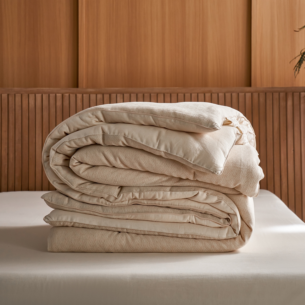 91家纺网 家纺一手货源 找家纺 （总）丽笙被芯 2025新款亲肤舒适棉麻提花大豆被春秋被冬被被子被芯