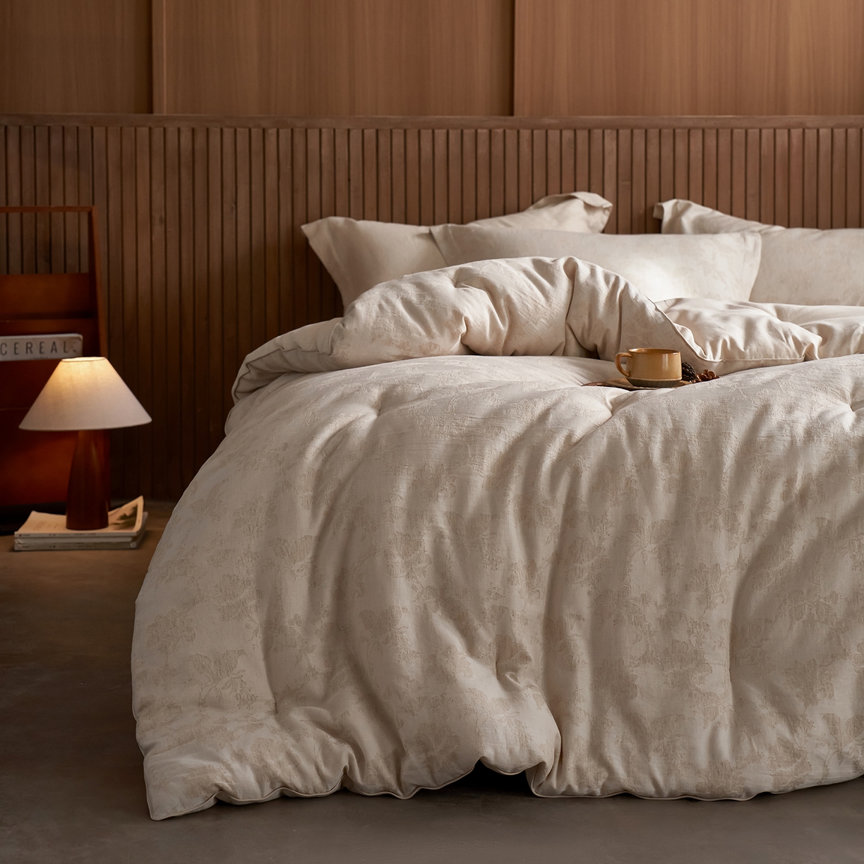 91家纺网 家纺一手货源 找家纺 丽笙被芯 2025新款亲肤舒适棉麻提花大豆被春秋被冬被被子被芯 璐希尔