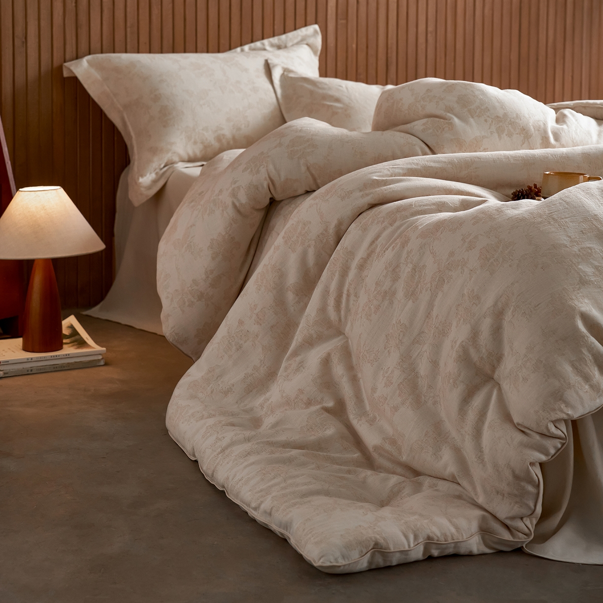 91家纺网 家纺一手货源 找家纺 丽笙被芯 2025新款亲肤舒适棉麻提花大豆被春秋被冬被被子被芯 璐希尔