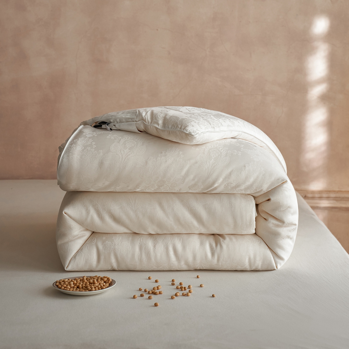 91家纺网 家纺一手货源 找家纺 丽笙被芯 2025新款亲肤舒适荣耀35李官奇大豆被春秋被冬被子母被被子被芯 李官奇大豆被