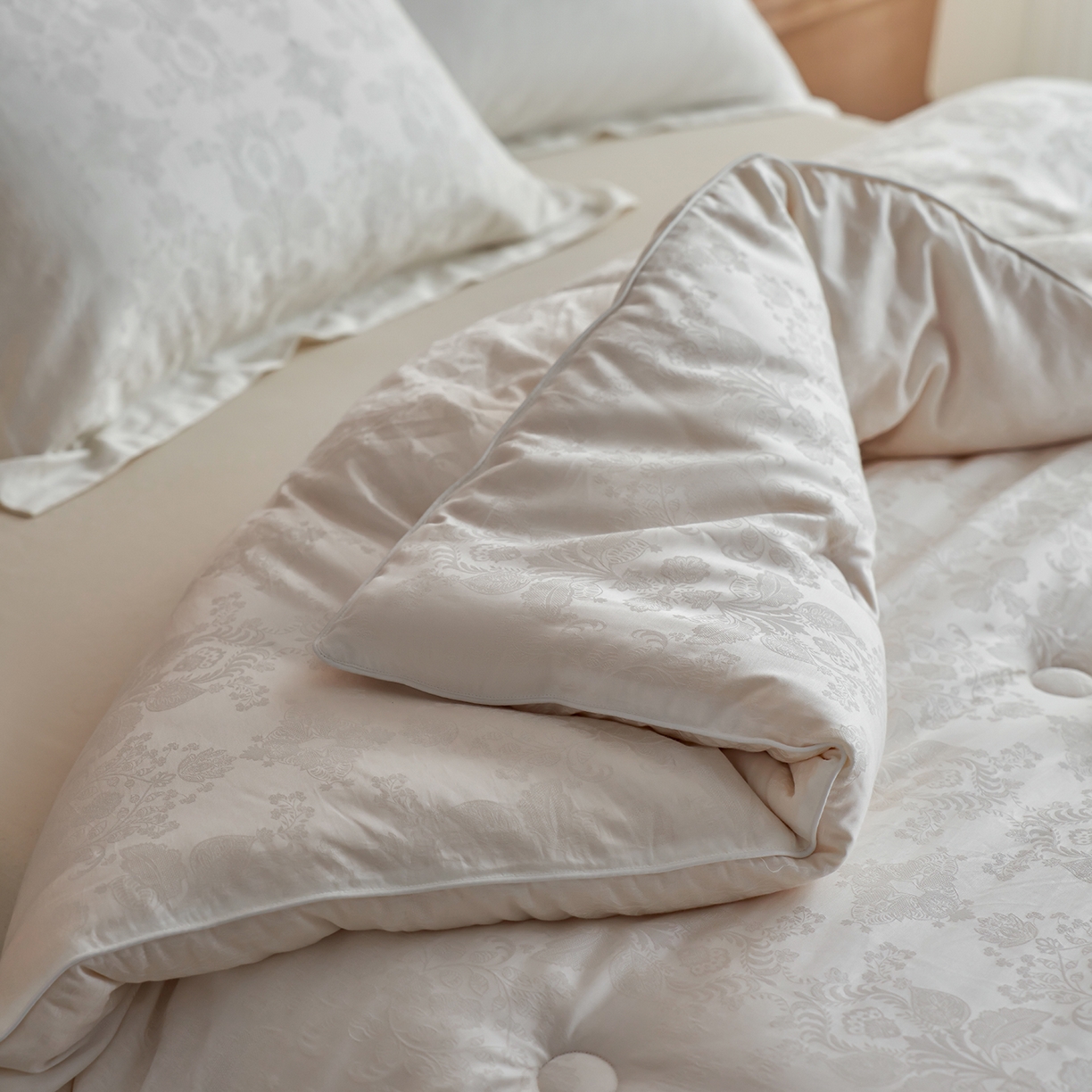 91家纺网 家纺一手货源 找家纺 丽笙被芯 2025新款亲肤舒适荣耀35李官奇大豆被春秋被冬被子母被被子被芯 李官奇大豆被