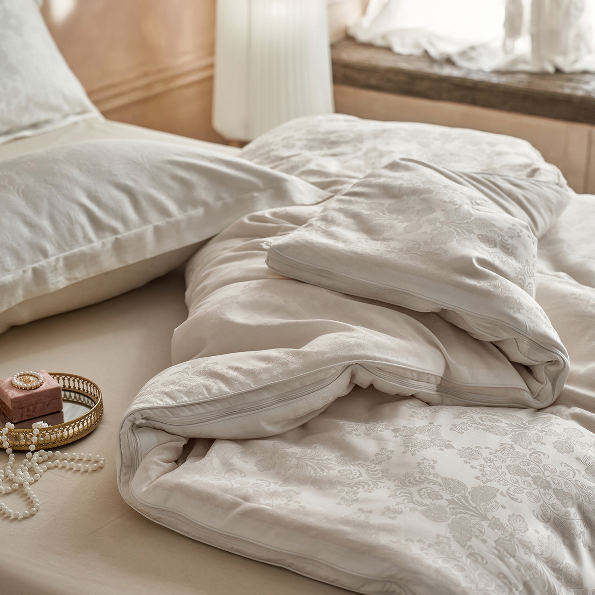 91家纺网 家纺一手货源 找家纺 丽笙被芯 2025新款亲肤舒适荣耀35李官奇大豆被春秋被冬被子母被被子被芯 李官奇大豆被子母被