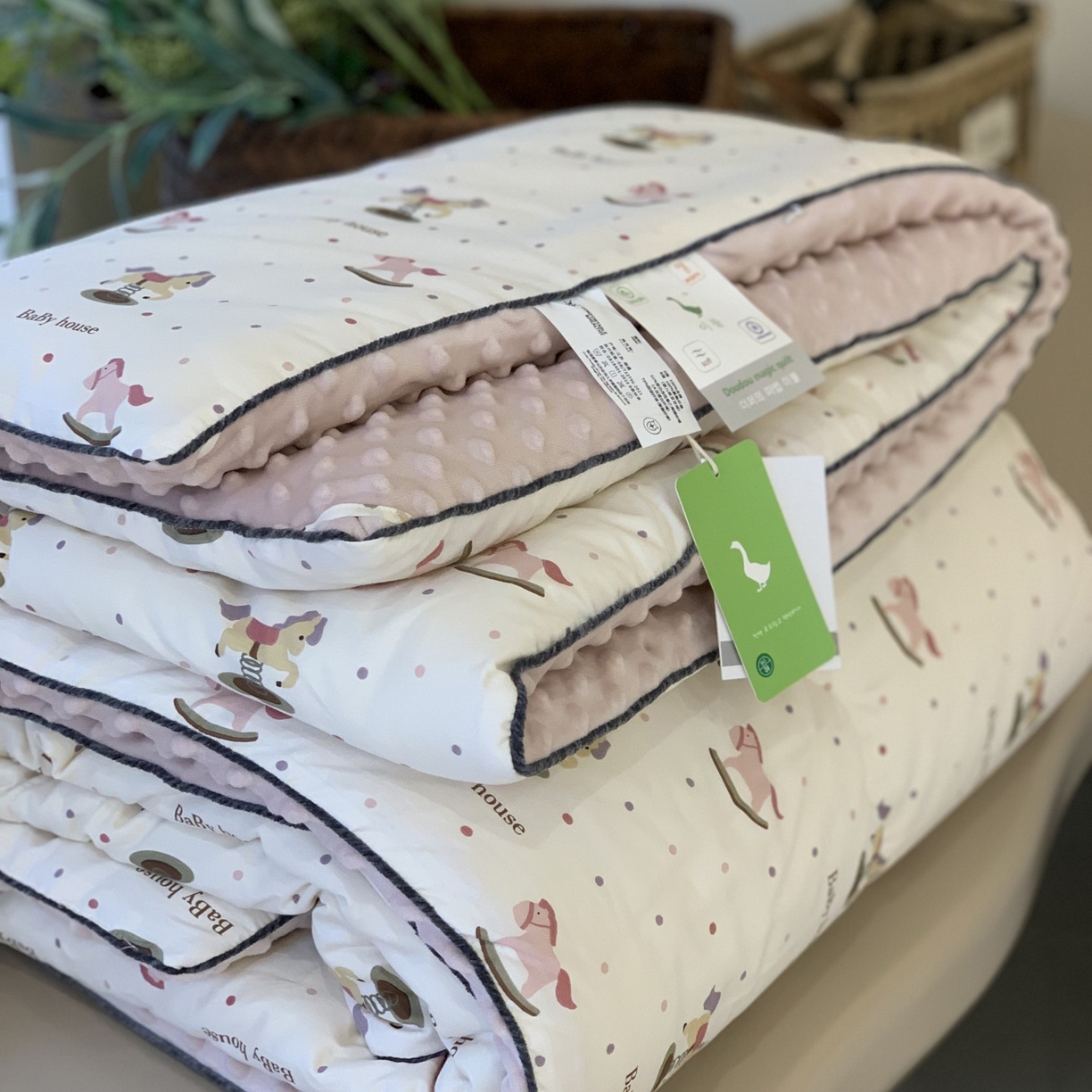 91家纺网 家纺一手货源 找家纺 汇庭 2025秋冬新款幸运豆单人春秋系列 可爱贝贝