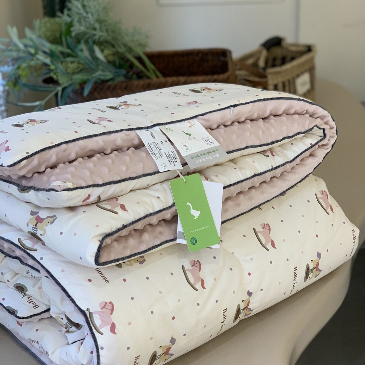 汇庭 2025秋冬新款幸运豆单人春秋系列 可爱贝贝