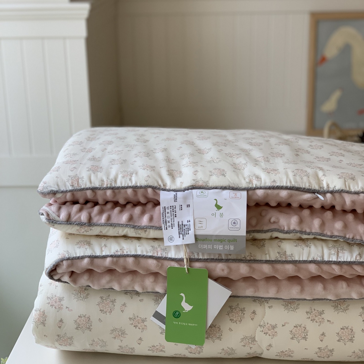 91家纺网 家纺一手货源 找家纺 汇庭 2025秋冬新款幸运豆单人春秋系列 甜蜜