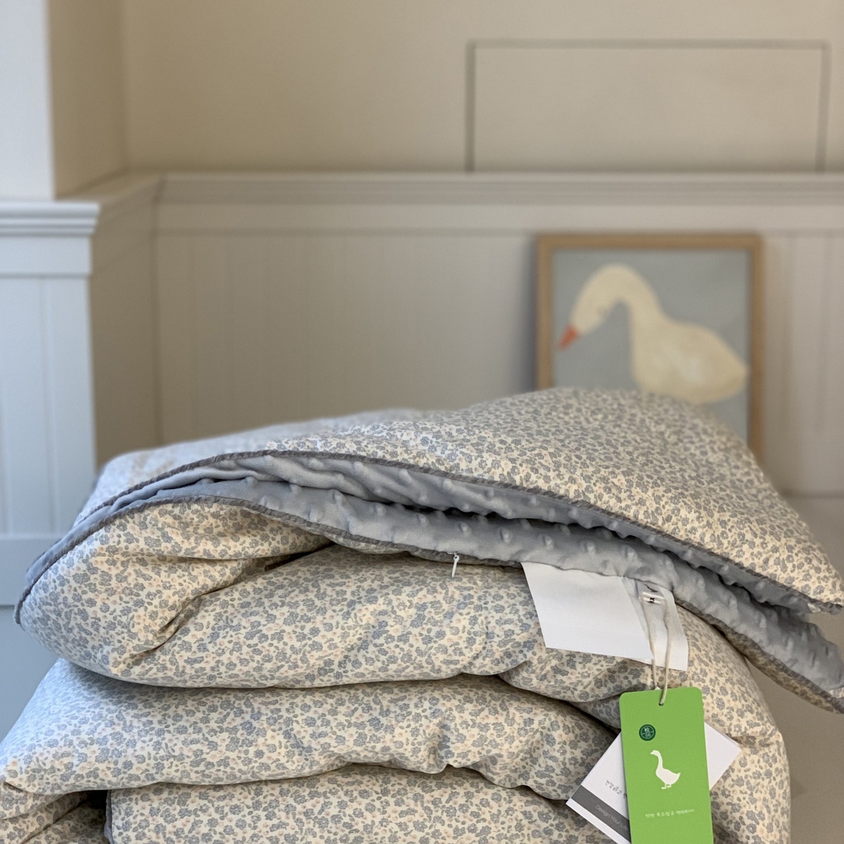 91家纺网 家纺一手货源 找家纺 汇庭 2025秋冬新款幸运豆单人春秋系列 漫步花丛