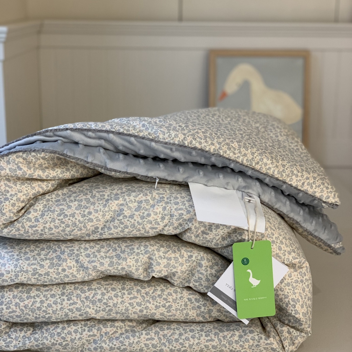 91家纺网 家纺一手货源 找家纺 汇庭 2025秋冬新款幸运豆单人春秋系列 漫步花丛