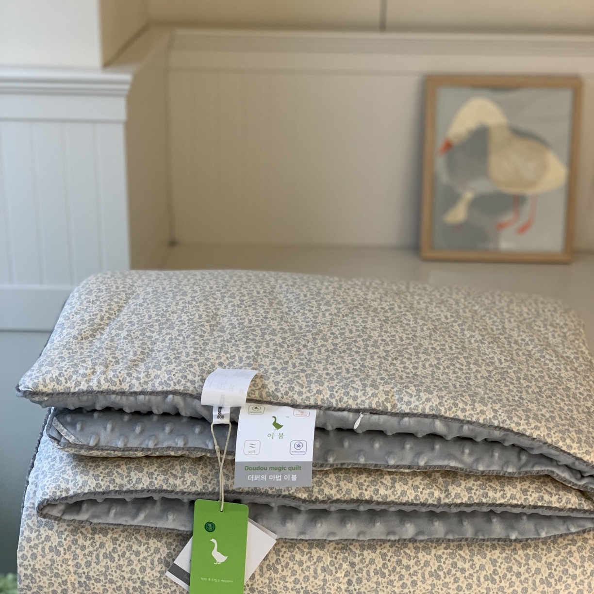 91家纺网 家纺一手货源 找家纺 汇庭 2025秋冬新款幸运豆单人春秋系列 漫步花丛