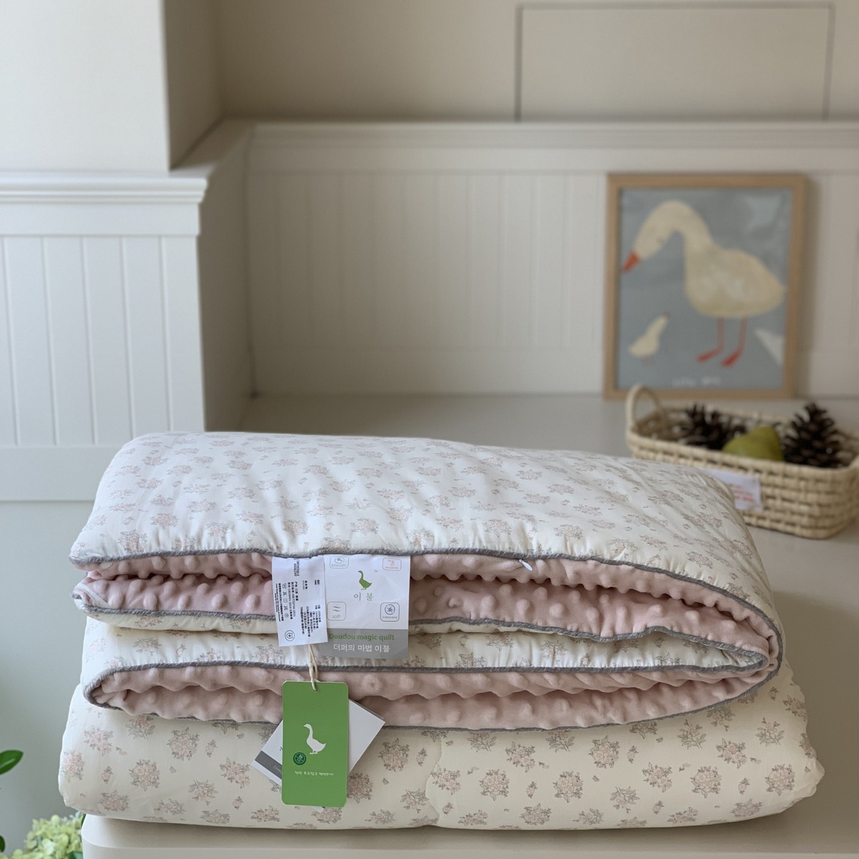 91家纺网 家纺一手货源 找家纺 汇庭 2025秋冬新款幸运豆单人春秋系列 甜蜜