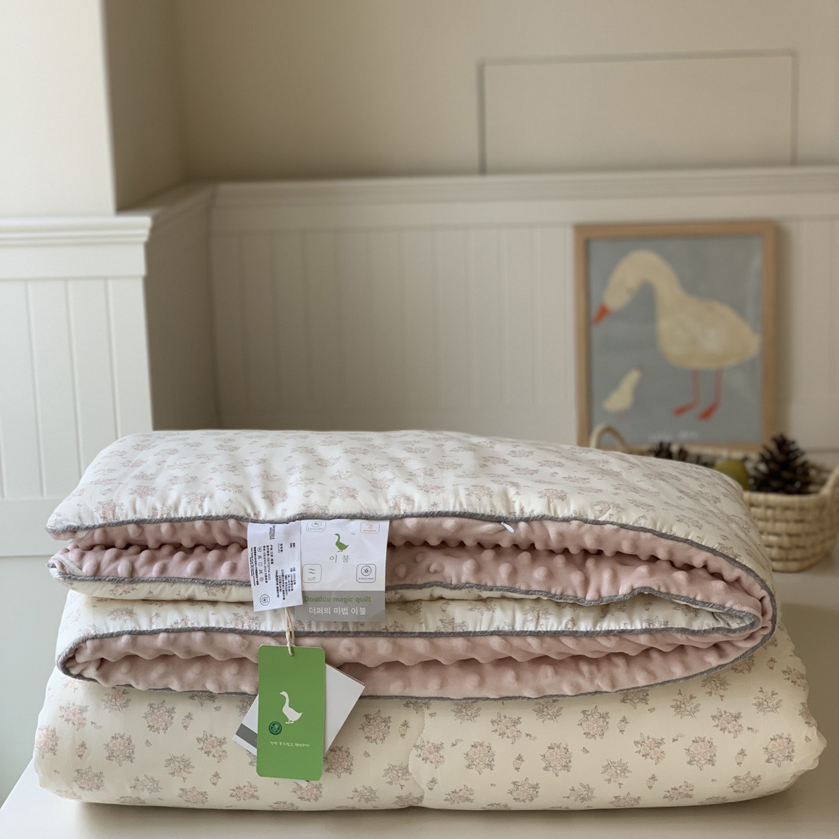 91家纺网 家纺一手货源 找家纺 汇庭 2025秋冬新款幸运豆单人春秋系列 甜蜜