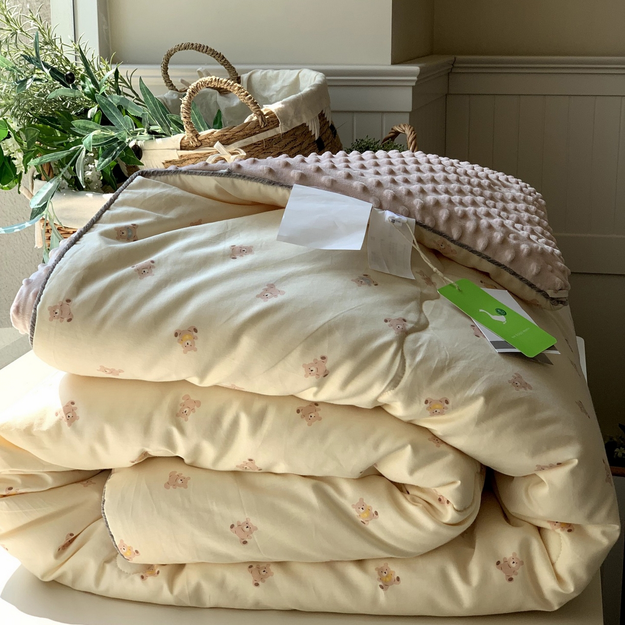 汇庭 2025秋冬新款幸运豆单人春秋系列 小奶熊