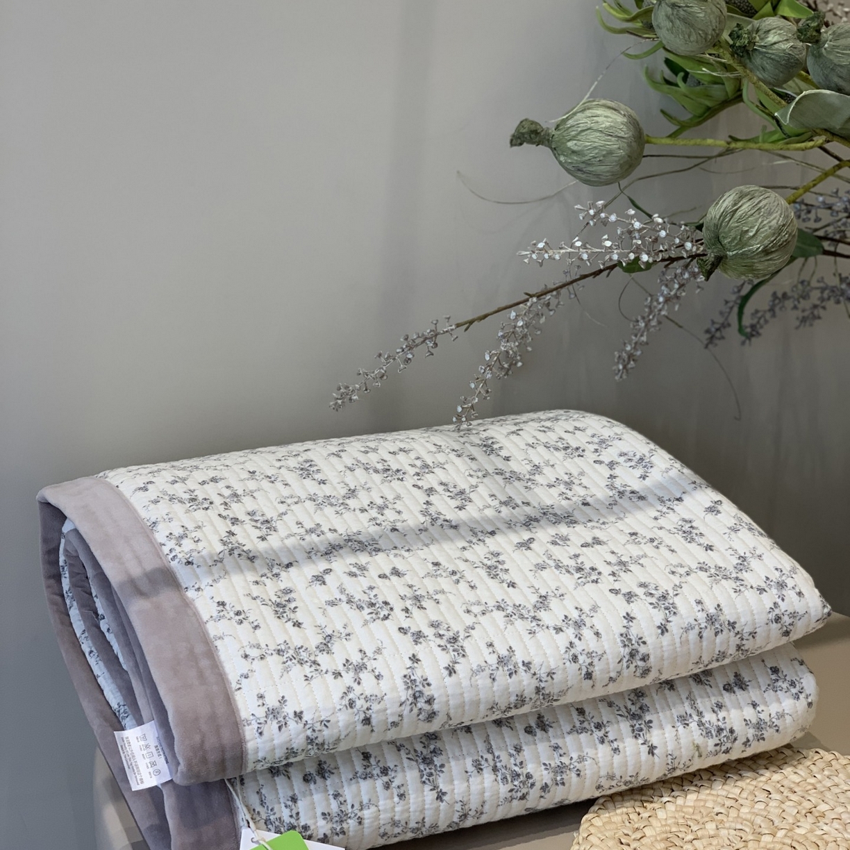 91家纺网 家纺一手货源 找家纺 （总）汇庭 2025秋冬新款纱布绒单品床盖系列