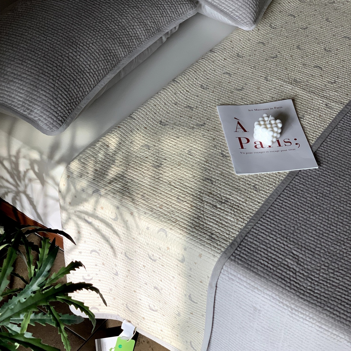 91家纺网 家纺一手货源 找家纺 汇庭 2025秋冬新款绒绒单品床盖系列 月光星