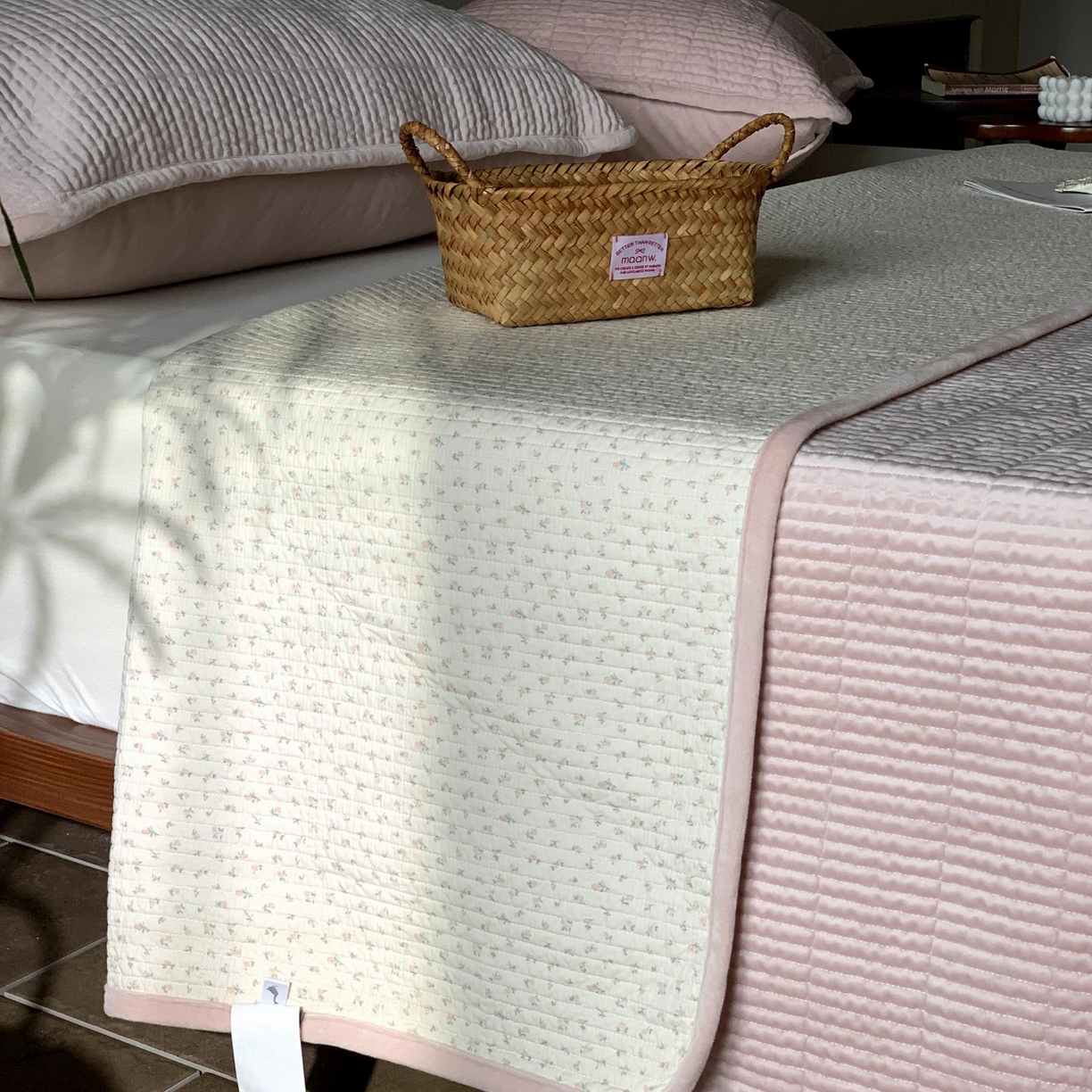 91家纺网 家纺一手货源 找家纺 汇庭 2025秋冬新款绒绒单品床盖系列 秋麦