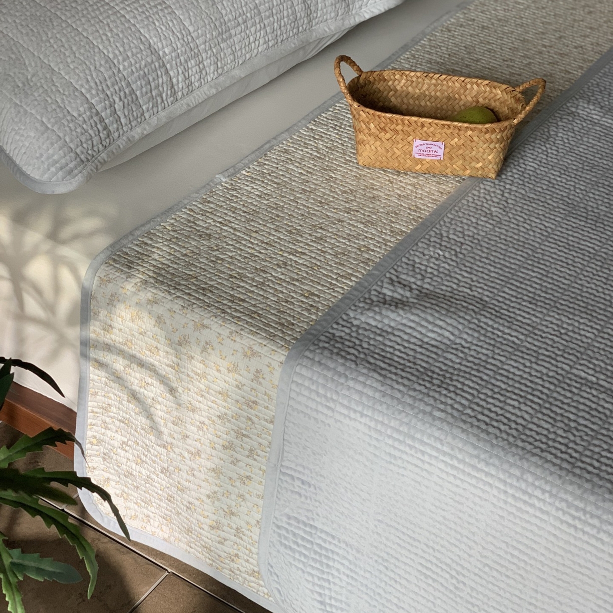 91家纺网 家纺一手货源 找家纺 汇庭 2025秋冬新款绒绒单品床盖系列 梦影兰