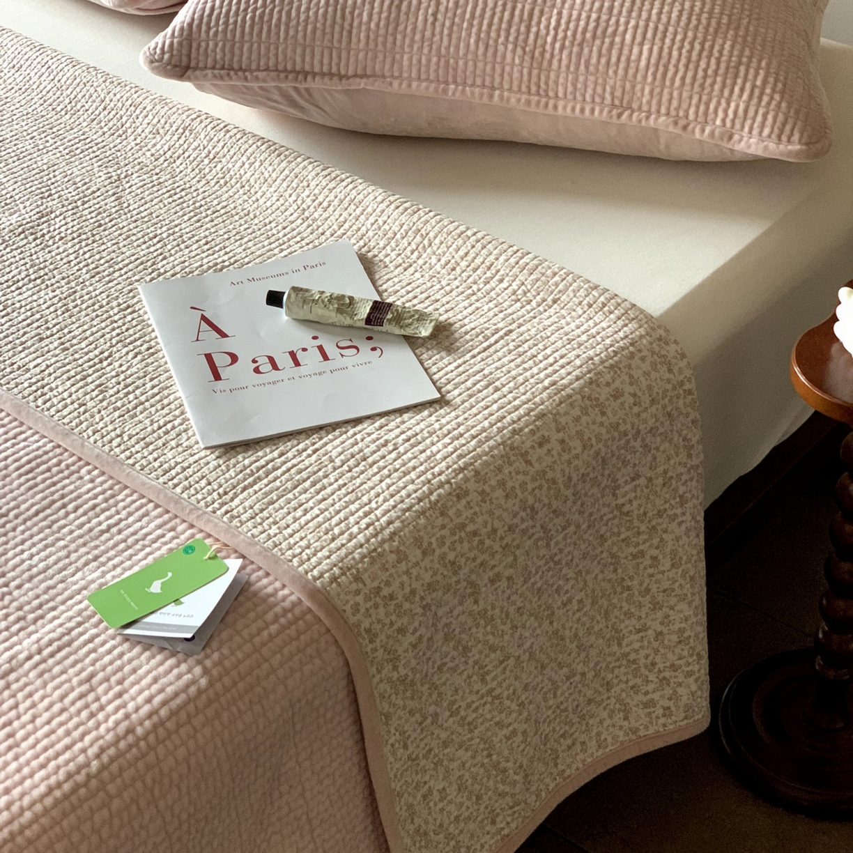 91家纺网 家纺一手货源 找家纺 汇庭 2025秋冬新款绒绒单品床盖系列 山奈