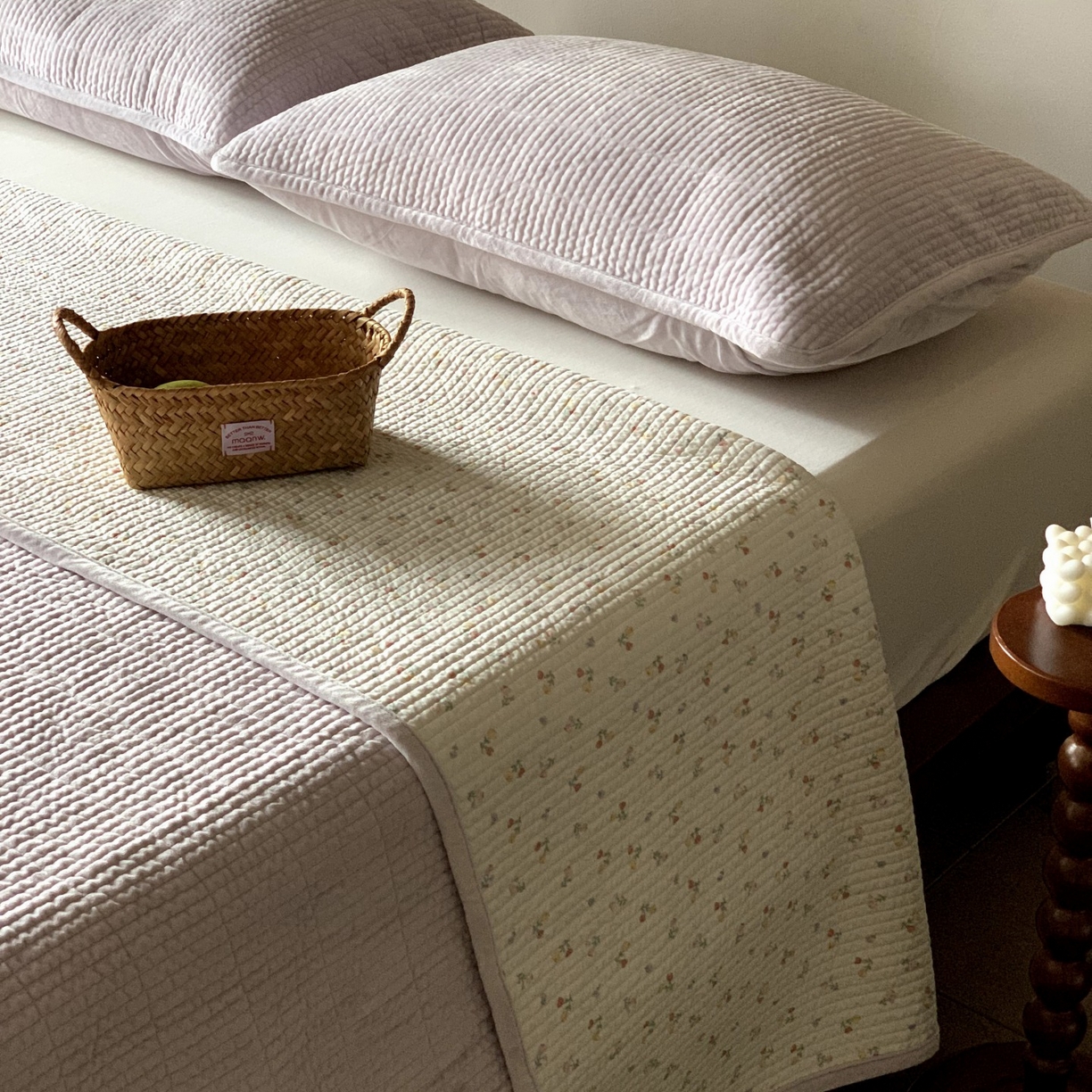 91家纺网 家纺一手货源 找家纺 汇庭 2025秋冬新款绒绒单品床盖系列 阳光小花