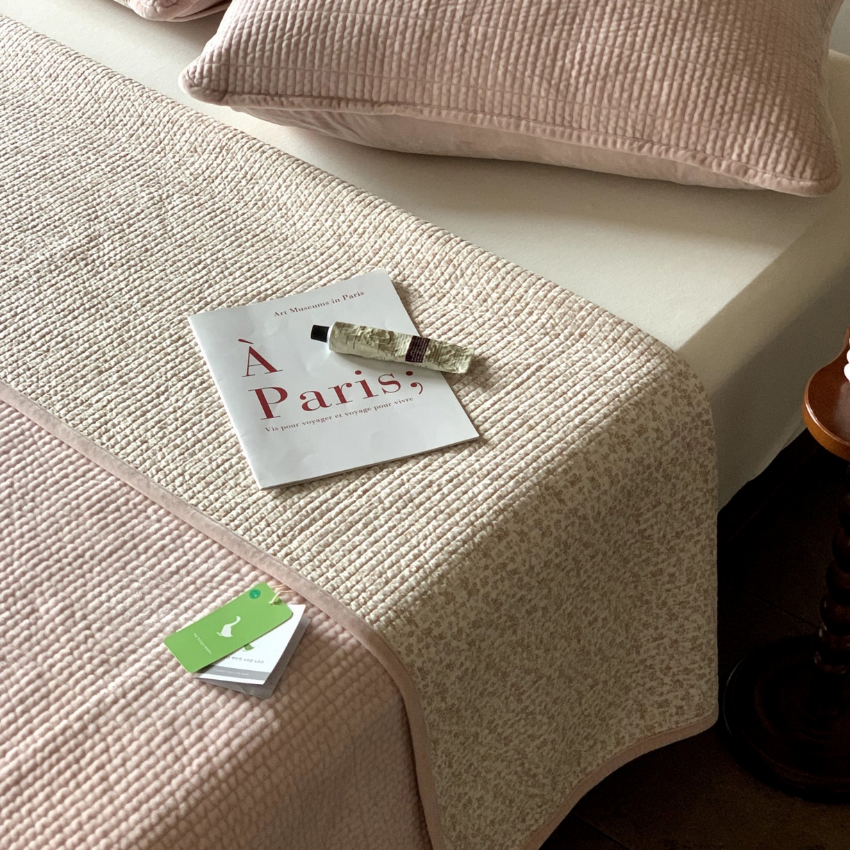 91家纺网 家纺一手货源 找家纺 汇庭 2025秋冬新款绒绒单品床盖系列 山奈