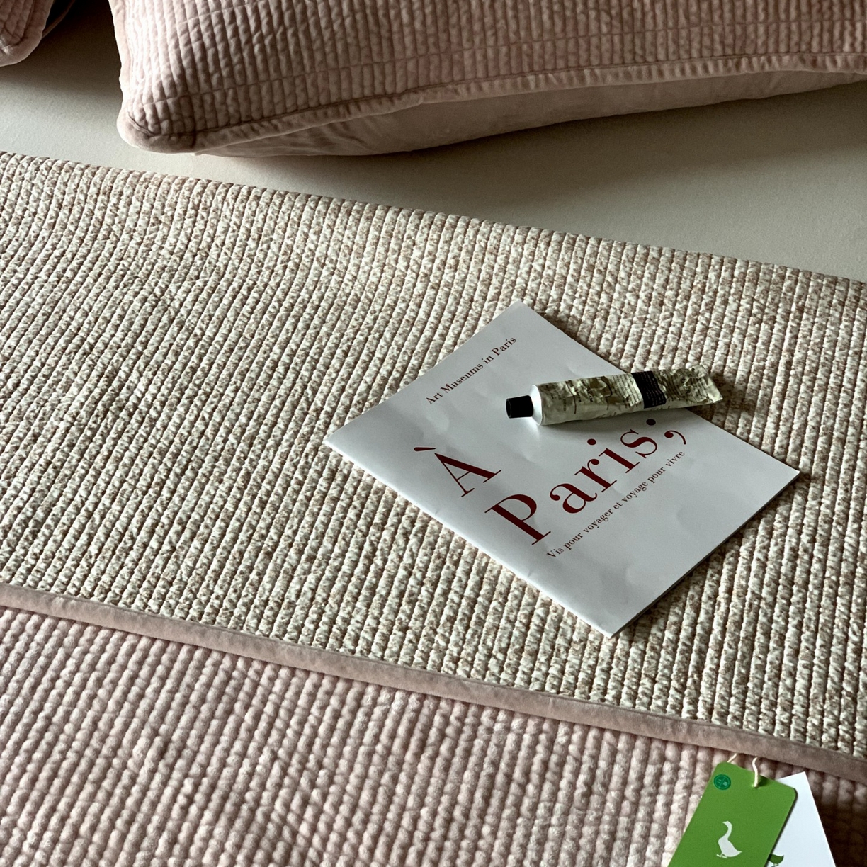 91家纺网 家纺一手货源 找家纺 汇庭 2025秋冬新款绒绒单品床盖系列 山奈