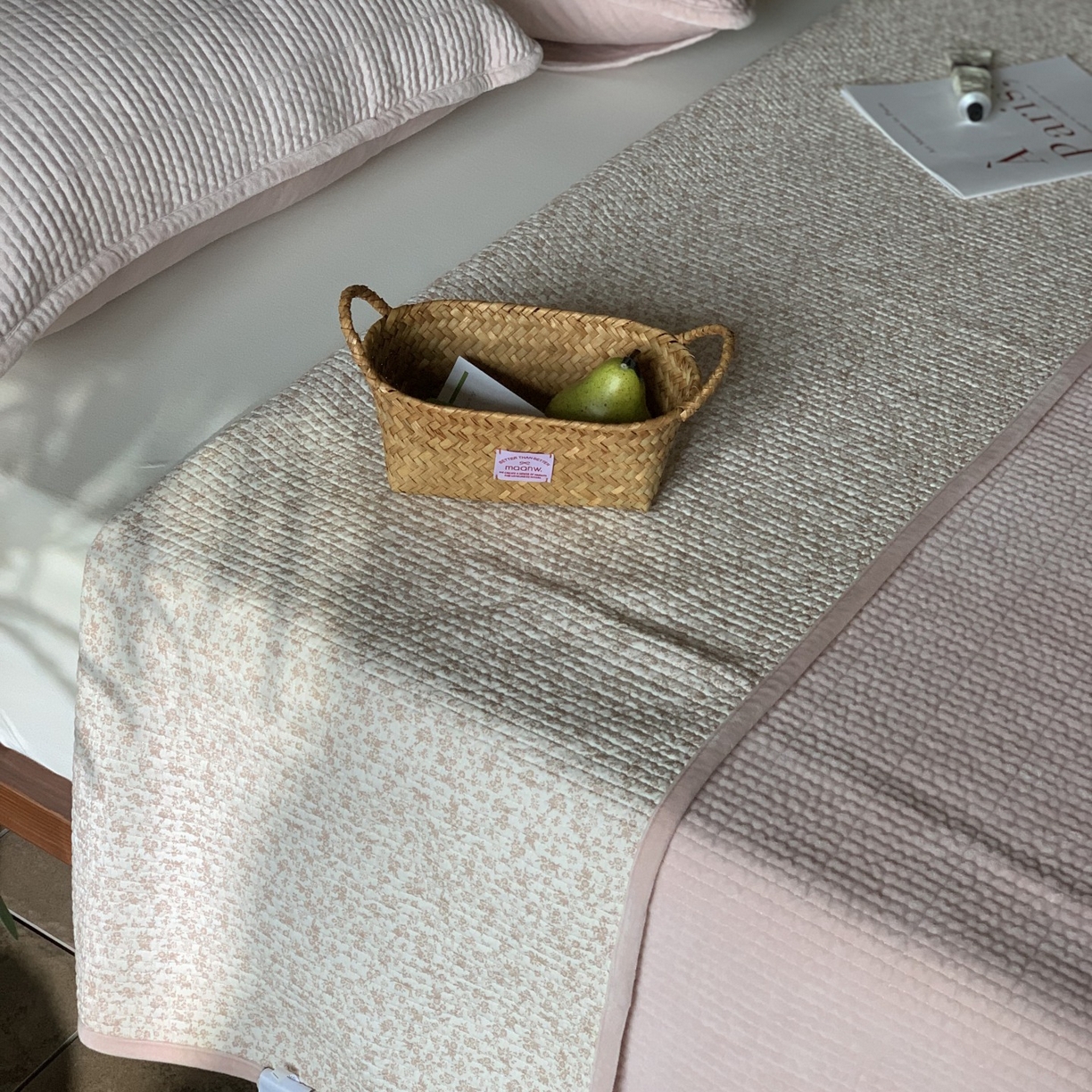 91家纺网 家纺一手货源 找家纺 汇庭 2025秋冬新款绒绒单品床盖系列 山奈