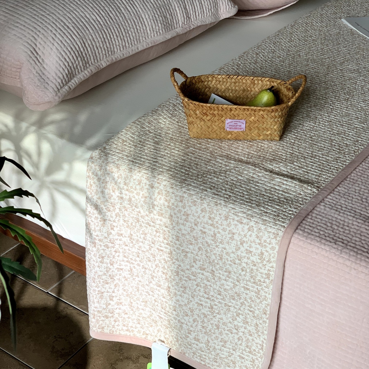 91家纺网 家纺一手货源 找家纺 汇庭 2025秋冬新款绒绒单品床盖系列 山奈