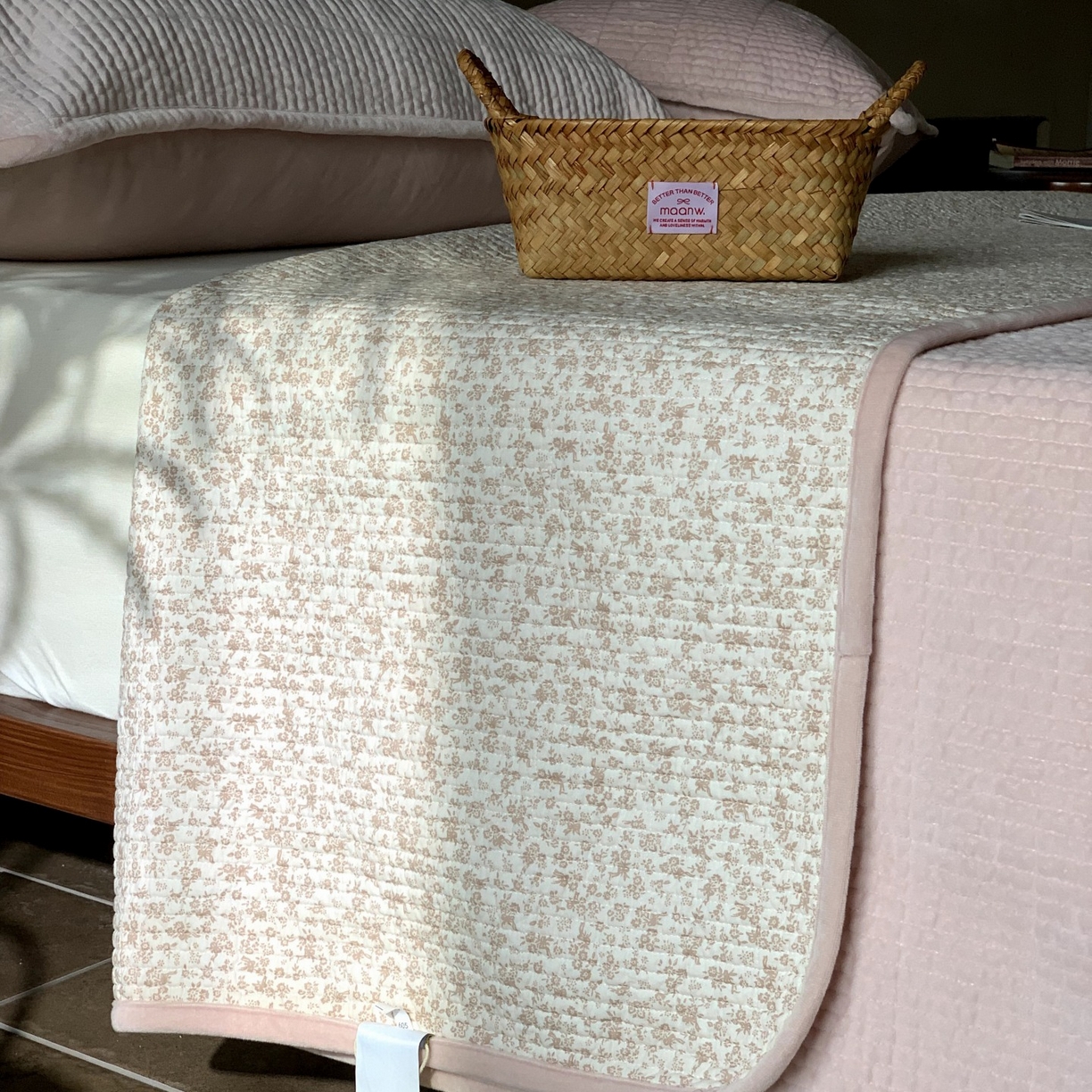 91家纺网 家纺一手货源 找家纺 汇庭 2025秋冬新款绒绒单品床盖系列 山奈