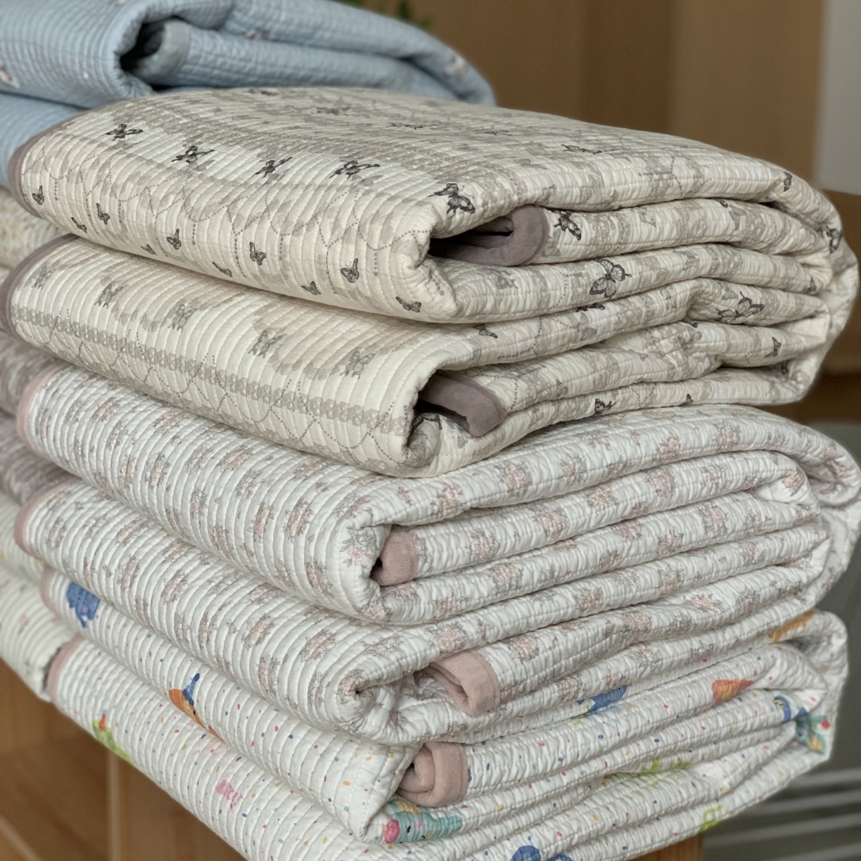 91家纺网 家纺一手货源 找家纺 汇庭 2025秋冬新款绒绒单品床盖系列 组合